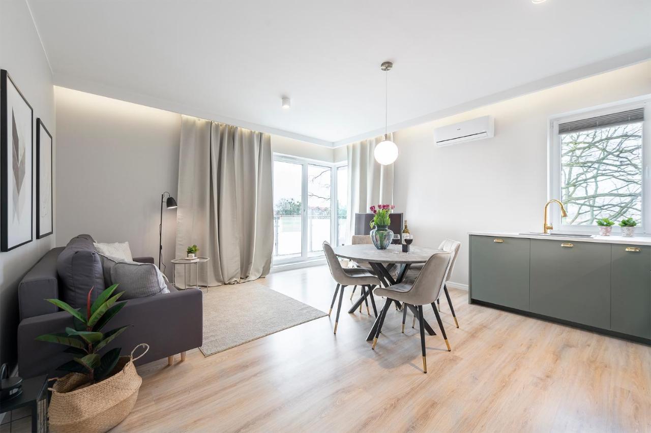 River View - Widok Na Wode, Parking W Hali, Winda, 3Pok I 5 Lozek, Klima, Netflix I Max, Centrum อิวาวา ภายนอก รูปภาพ